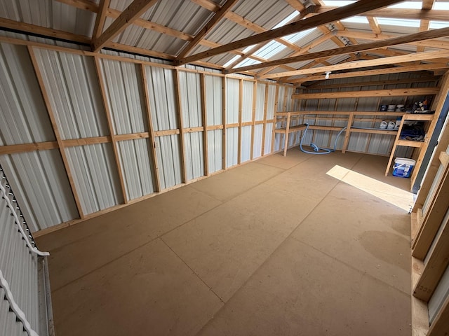 storage room featuring a garage