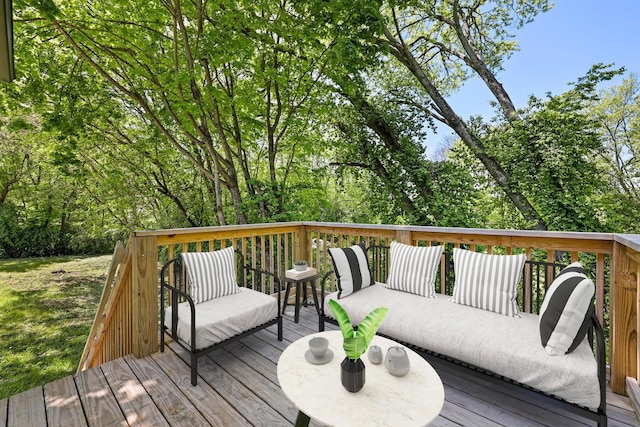 view of deck