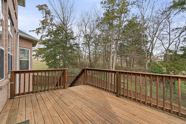 view of deck