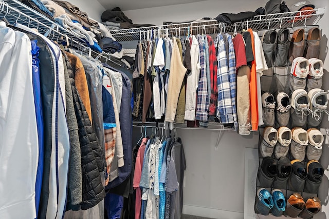 view of spacious closet