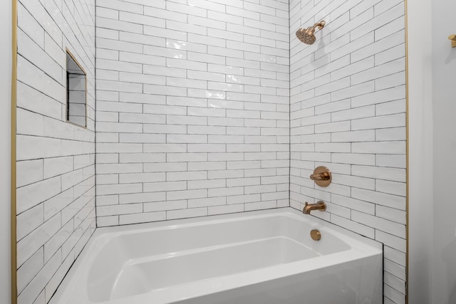 full bathroom with  shower combination