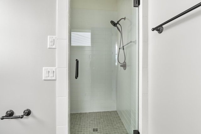 full bath with a stall shower