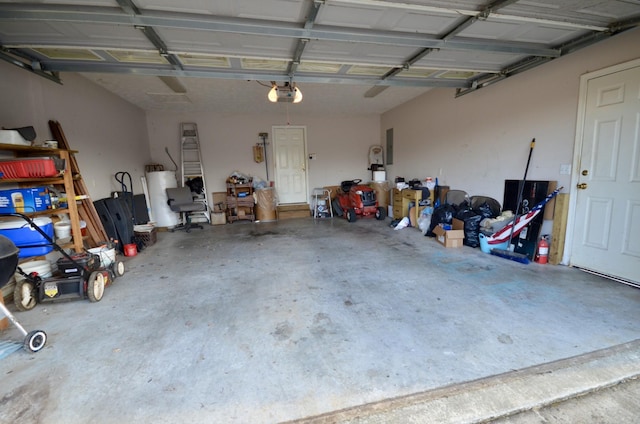 798 Buffalo Valley Rd, Cookeville, TN 38501 - garage featuring electric panel and a garage door opener