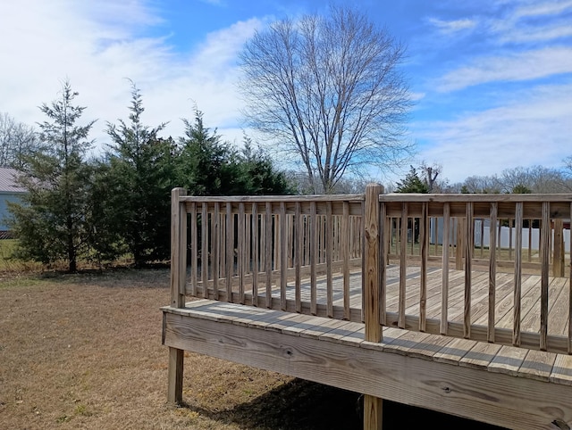 view of deck