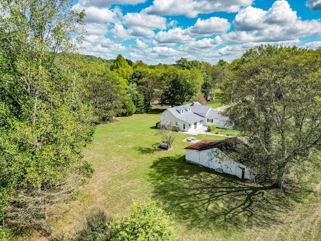 3635 Old Williamsport Rd, Williamsport, TN 38487 - bird's eye view featuring a forest view