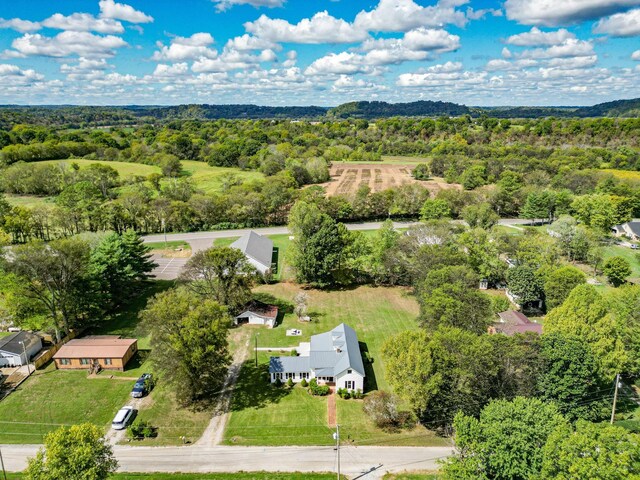 3635 Old Williamsport Rd, Williamsport, TN 38487 - birds eye view of property featuring a forest view