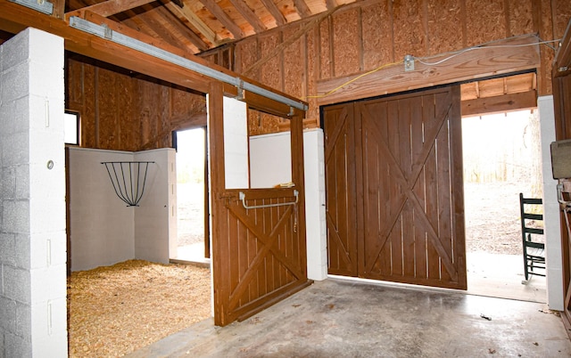 view of stable