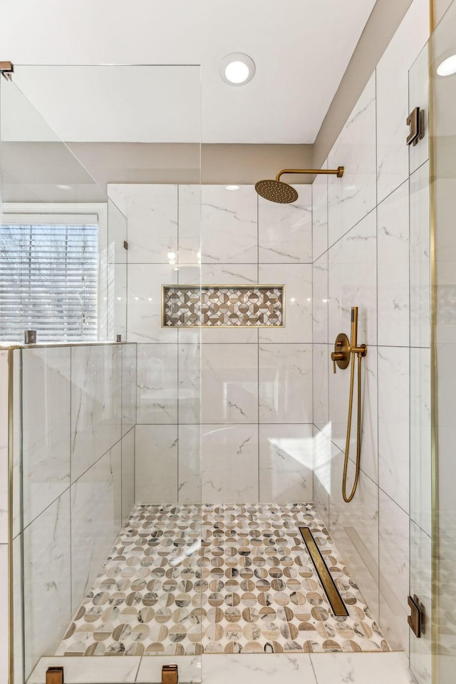 full bath featuring a stall shower