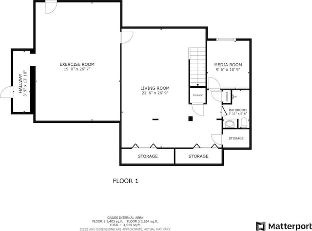 view of layout