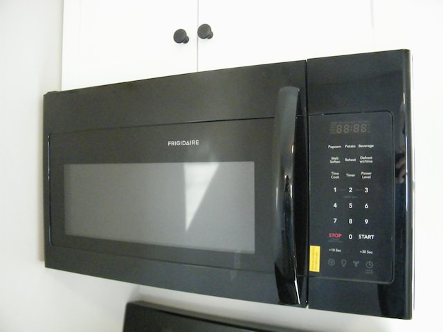 details with black microwave