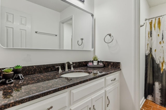 full bathroom with vanity