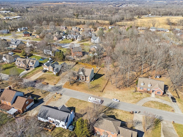 drone / aerial view featuring a residential view