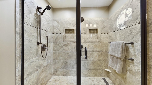 full bath with a stall shower