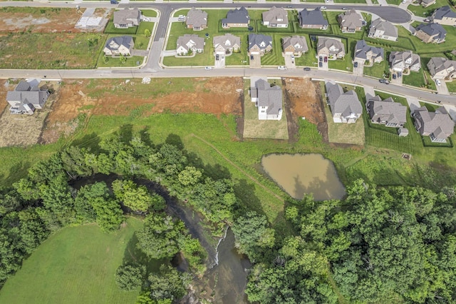 bird's eye view featuring a residential view