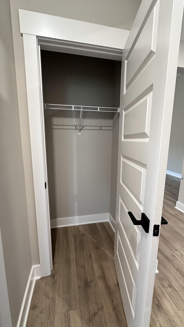 view of closet