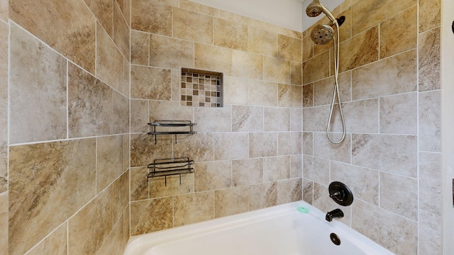 full bath featuring  shower combination