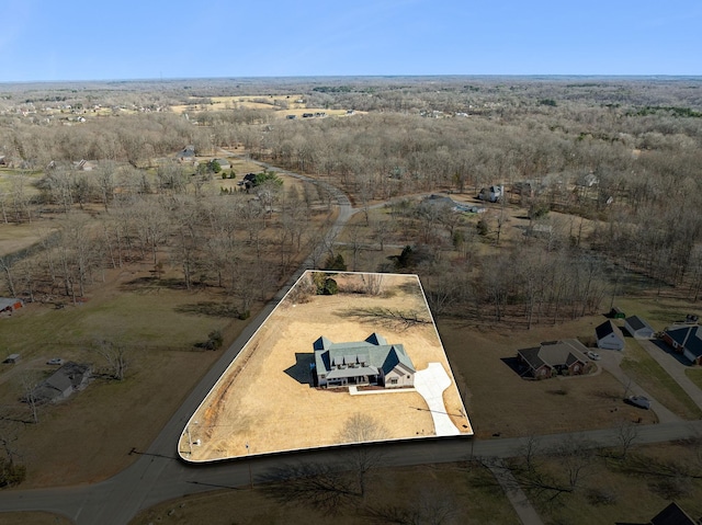 998 Iron Hill Rd, Burns, TN 37029 - drone / aerial view