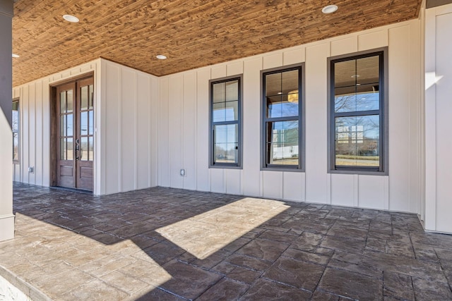 998 Iron Hill Rd, Burns, TN 37029 - exterior space with french doors