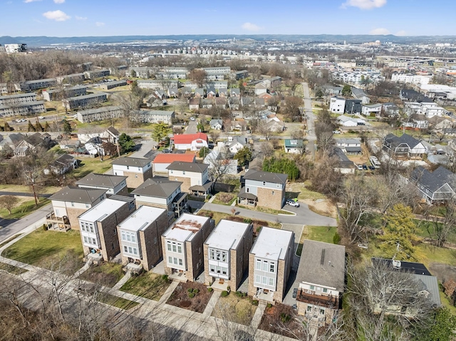 birds eye view of property featuring a residential view