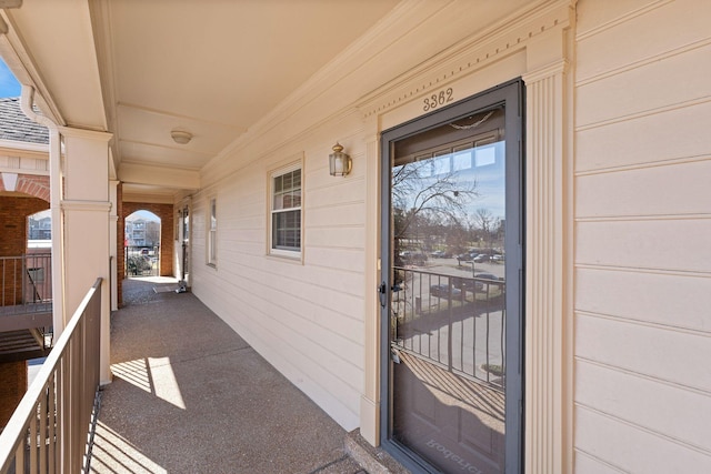 view of entrance to property