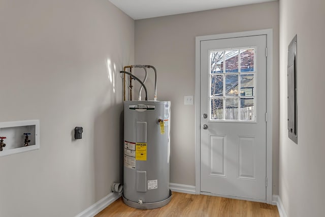 utilities with electric water heater