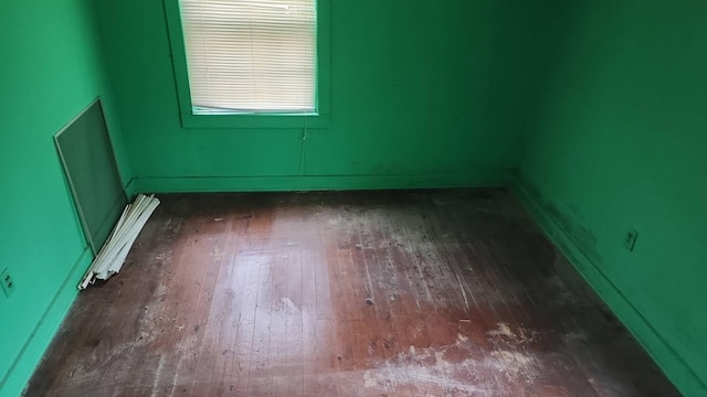 164 Willie Six Rd, Sewanee, TN 37375 - spare room featuring hardwood / wood-style flooring