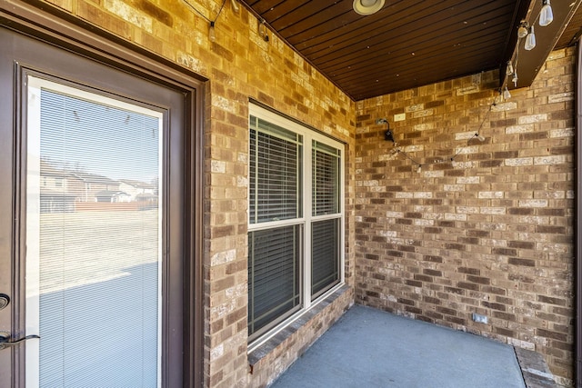 exterior space featuring covered porch