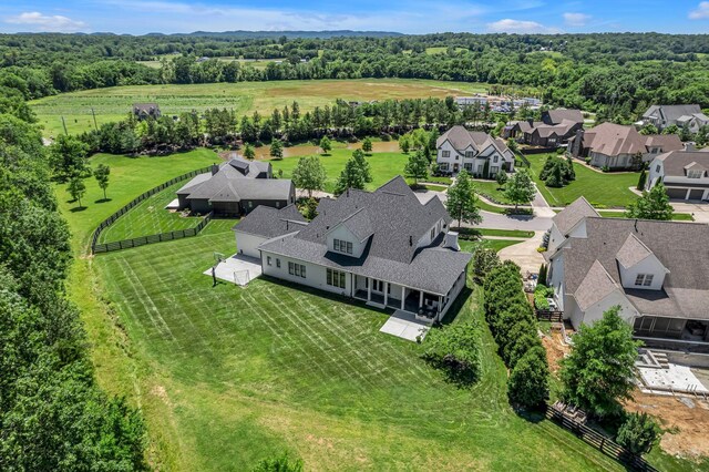 7108 Mason Grove Ct, College Grove, TN 37046 - aerial perspective of suburban area