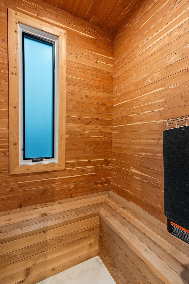 view of sauna / steam room