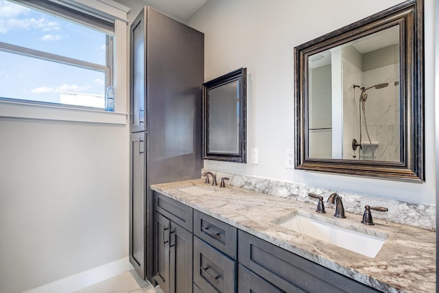 64 Harbor Pt, Lebanon, TN 37087 - bathroom with double vanity and a shower