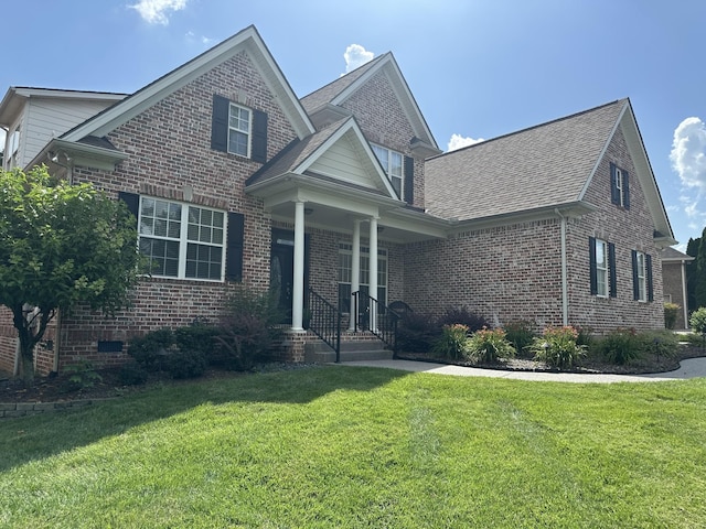 3009 Stewart Campbell Pt, Spring Hill, TN 37174 - traditional home with brick siding, a front lawn, and crawl space