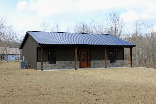 view of stable