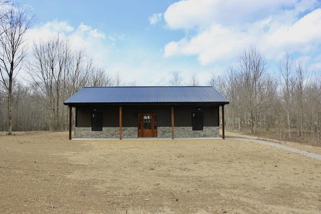 view of stable