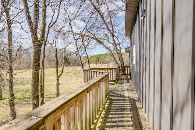 view of deck