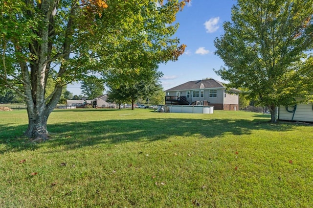 view of yard