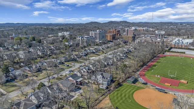 bird's eye view