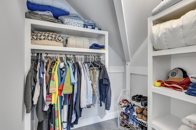 view of spacious closet