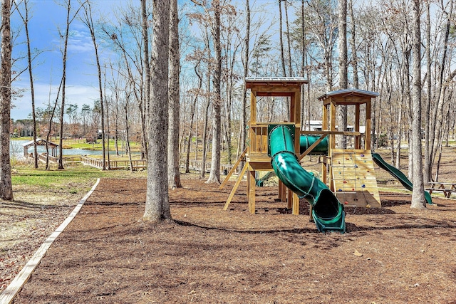 view of community playground