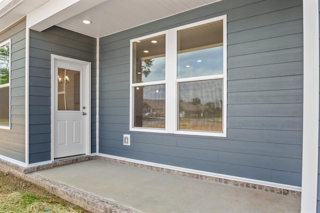 view of property entrance