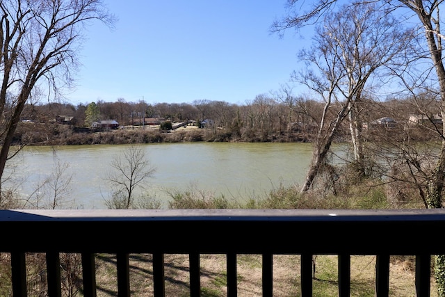 property view of water