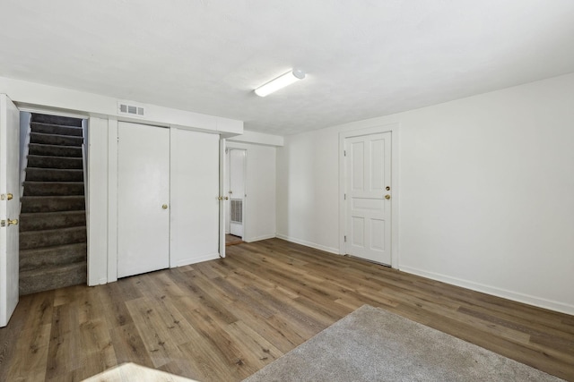 120 Wilkerson Ln, Portland, TN 37148 - interior space with baseboards, visible vents, and wood finished floors