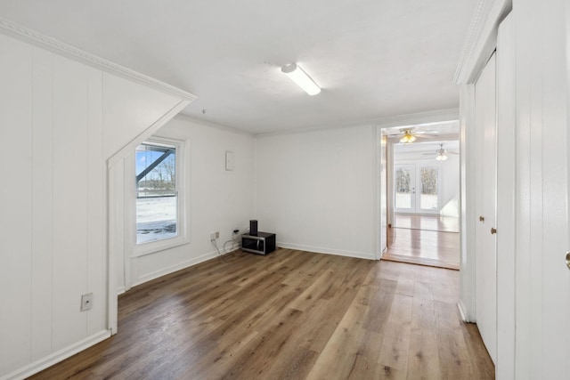 120 Wilkerson Ln, Portland, TN 37148 - bonus room with ceiling fan, light wood finished floors, and baseboards