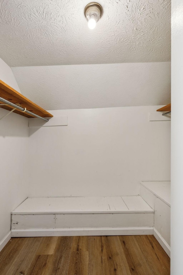 120 Wilkerson Ln, Portland, TN 37148 - walk in closet featuring vaulted ceiling and wood finished floors