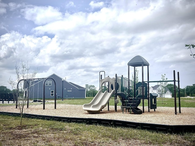 view of communal playground