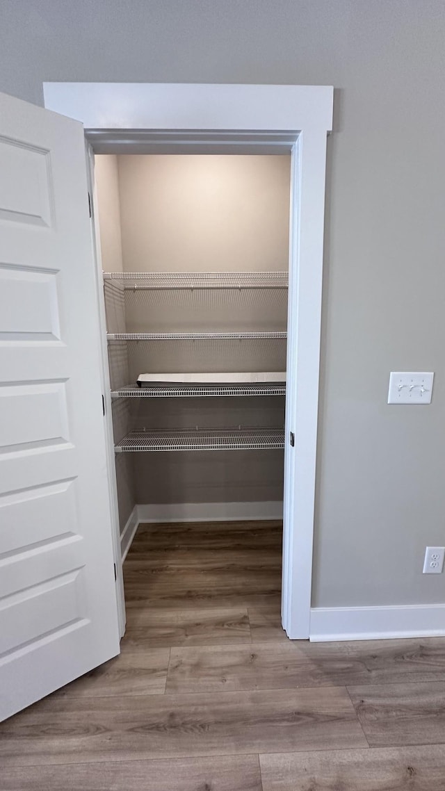 view of closet