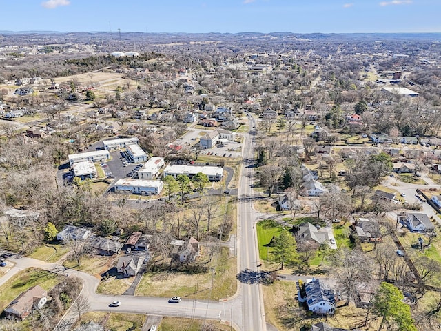 drone / aerial view featuring a residential view