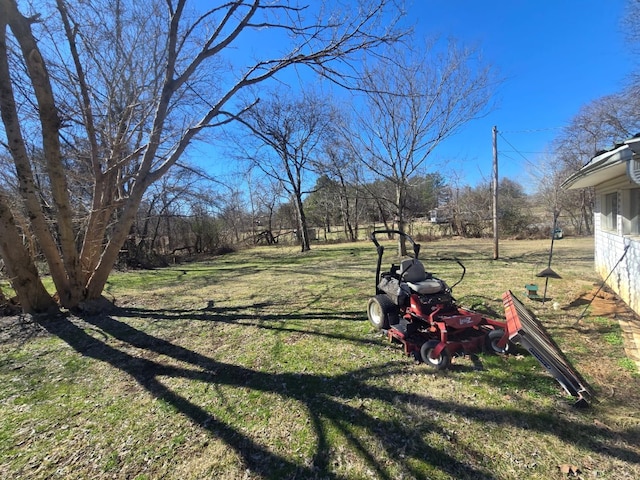 view of yard