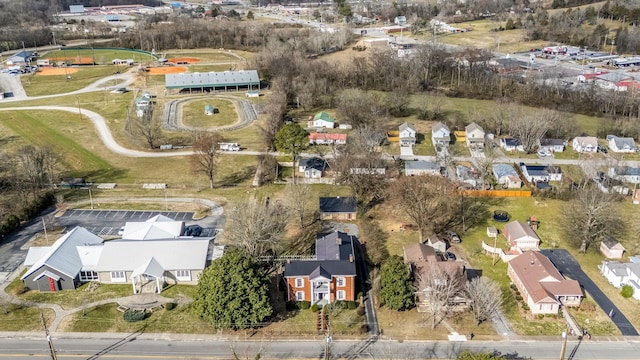 bird's eye view featuring a residential view