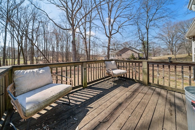 14437 Betts Rd, Goodlettsville, TN 37072 - view of wooden deck