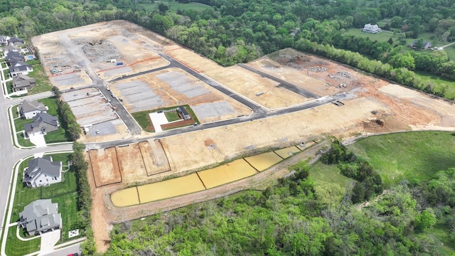 aerial view with a view of trees